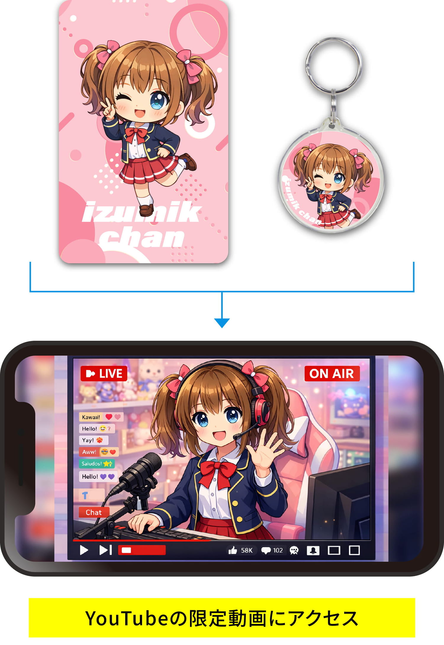 推し活グッズの活用例