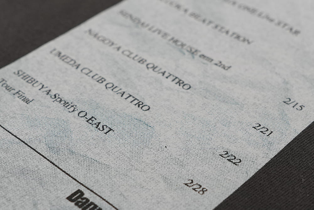 ハイメッシュプリント（拡大図）