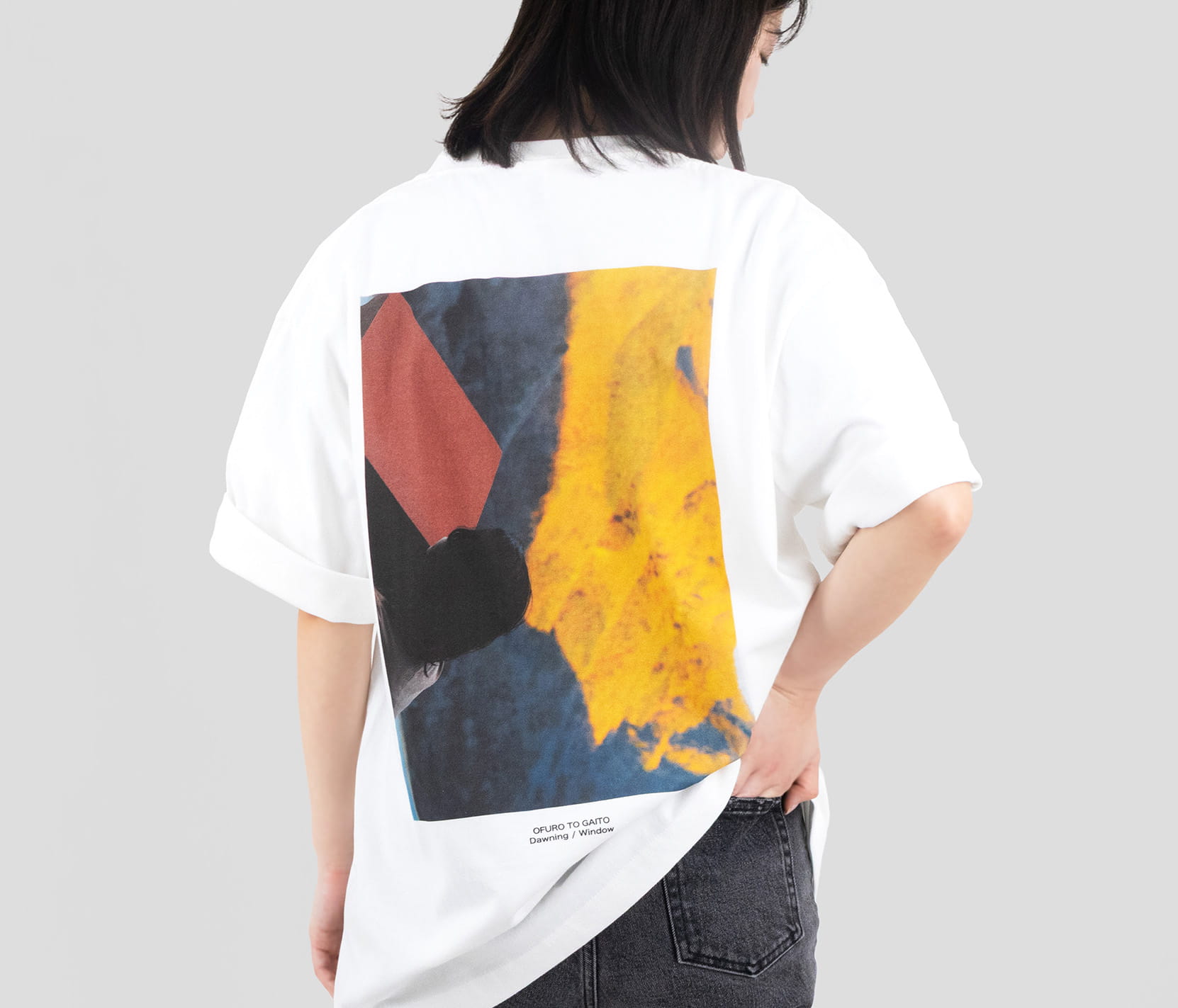 Tシャツ(ホワイト) 着用イメージ